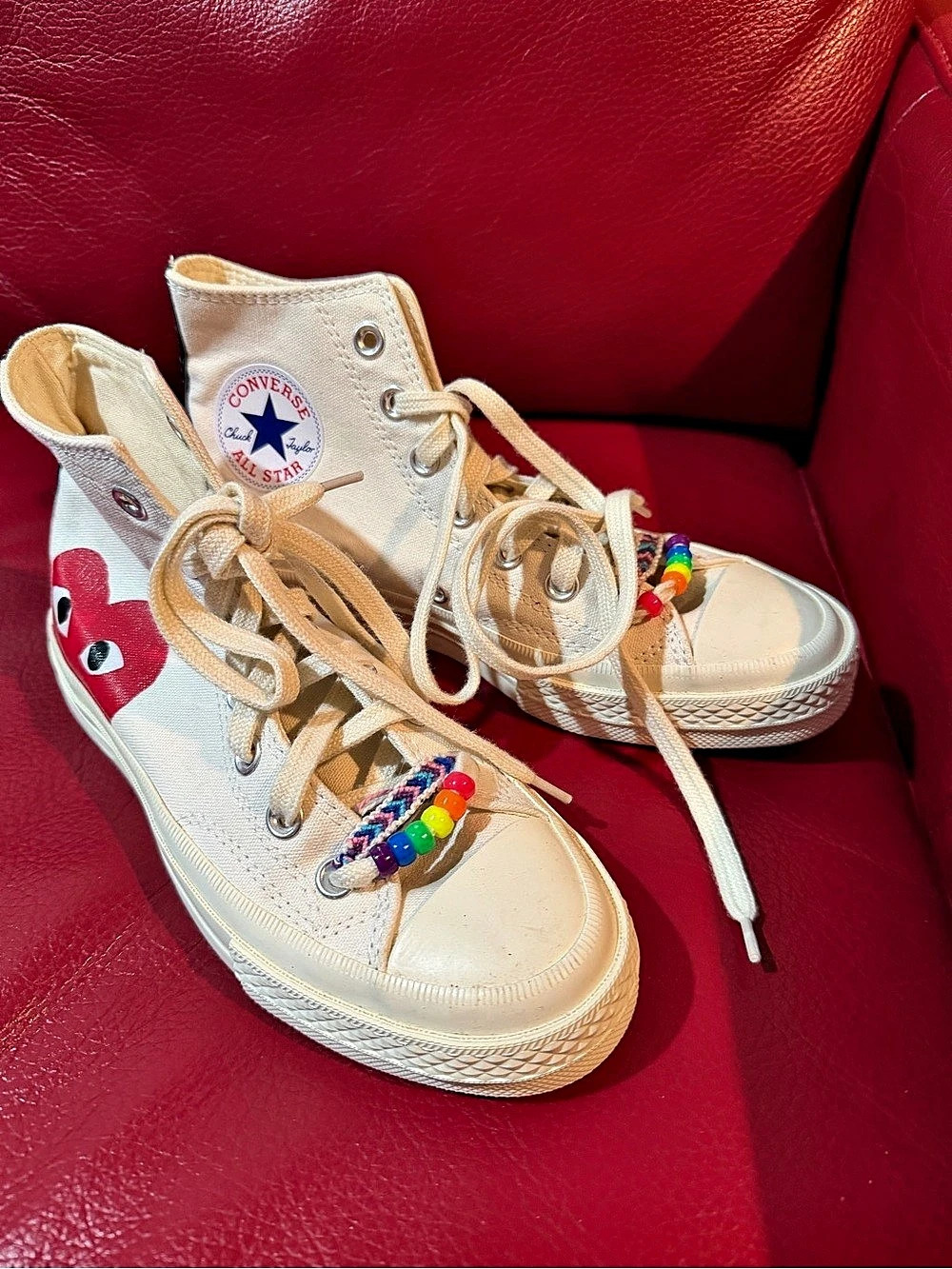 NWOT Converse Chuck Taylor All Star High Top Sneakers White US 5.5